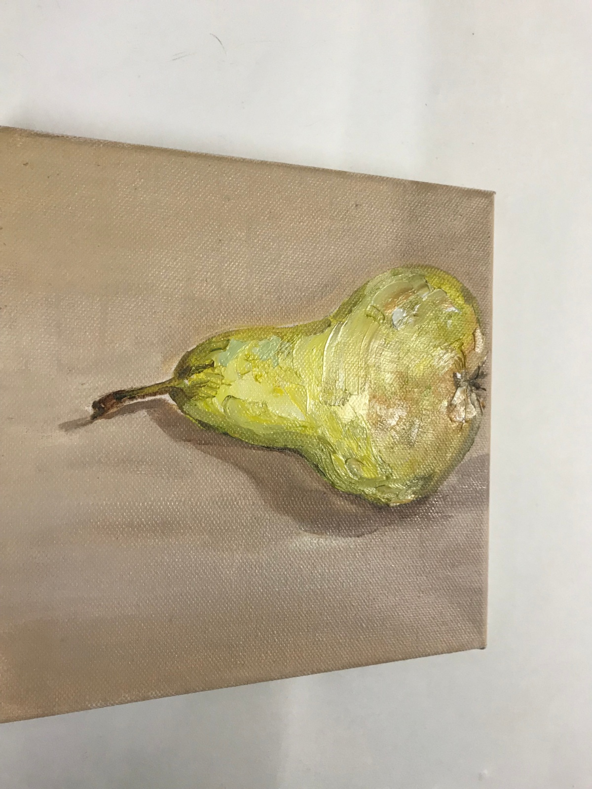 Pear oilpainting