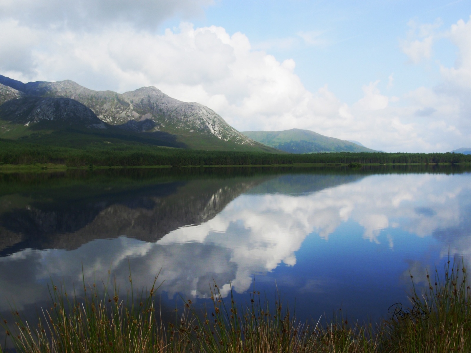 Connemara reflections print